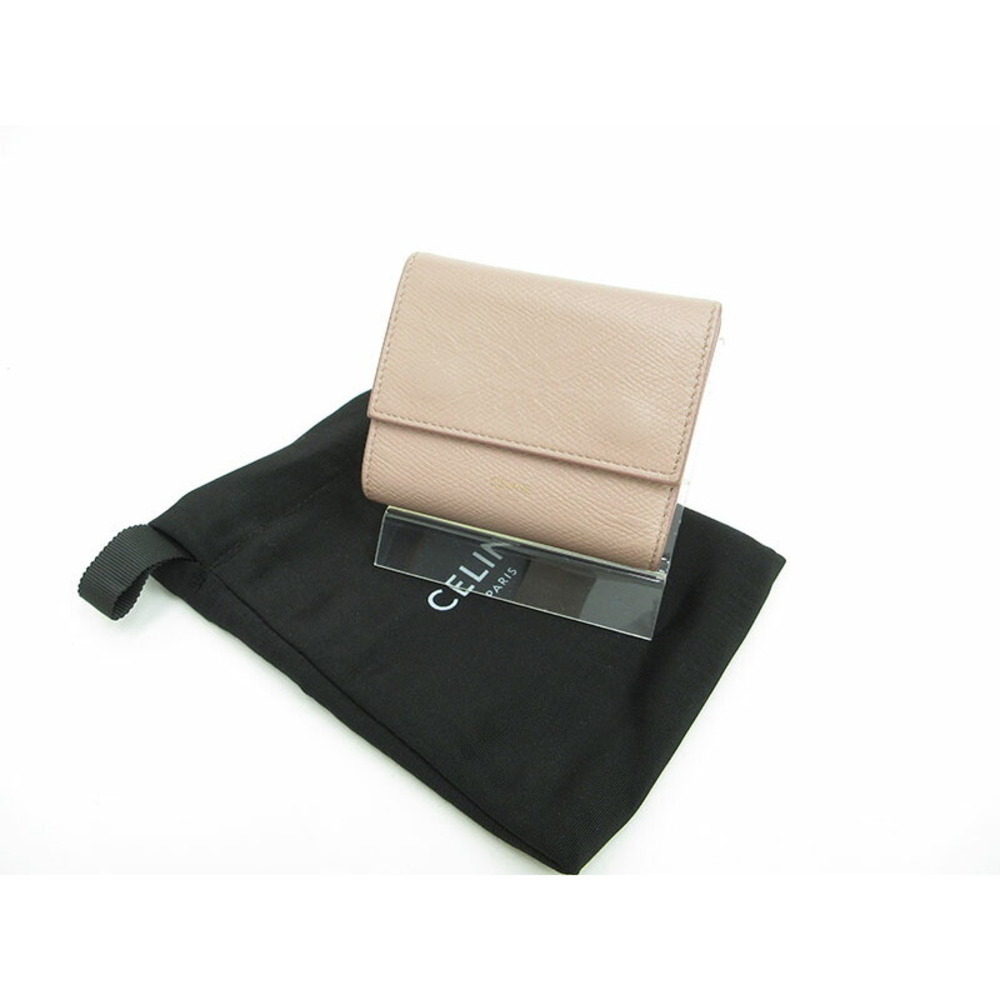 Celine Trifold Wallet Pink - Picture 11 of 11